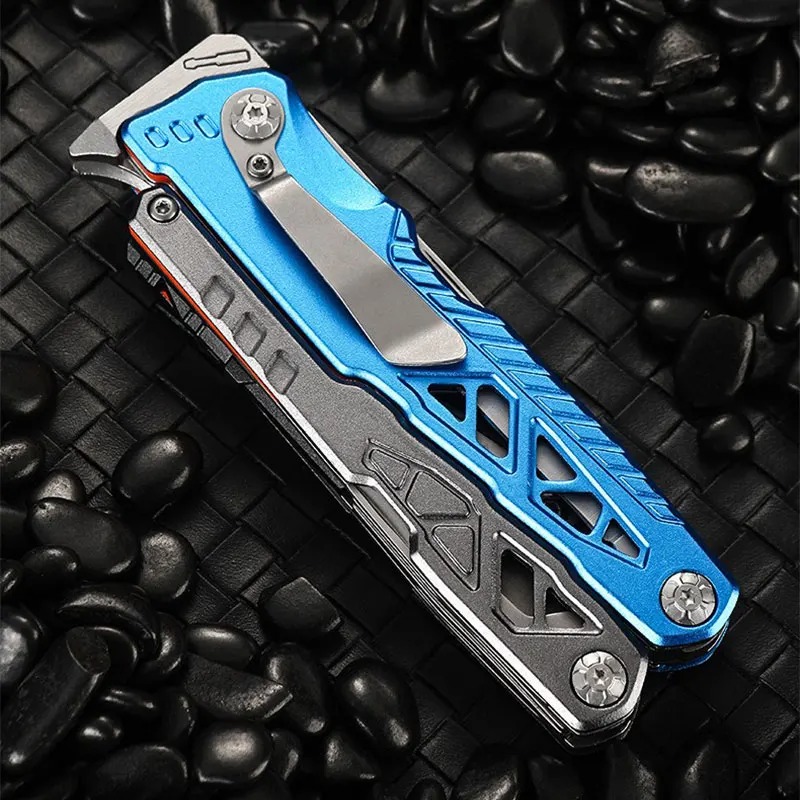 Camp Knife Multi - Pince pliante portable d'extérieur, multifonctionnelle pour