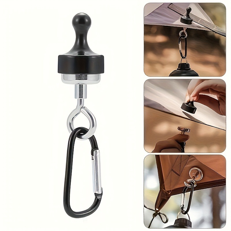 Outdoor Adventure Gear - Crochets de camping magnétiques super résistants