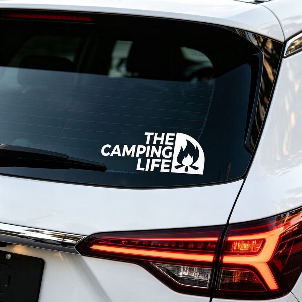 Outdoor Adventure Enthusiast - Autocollant en vinyle pour aventure de
