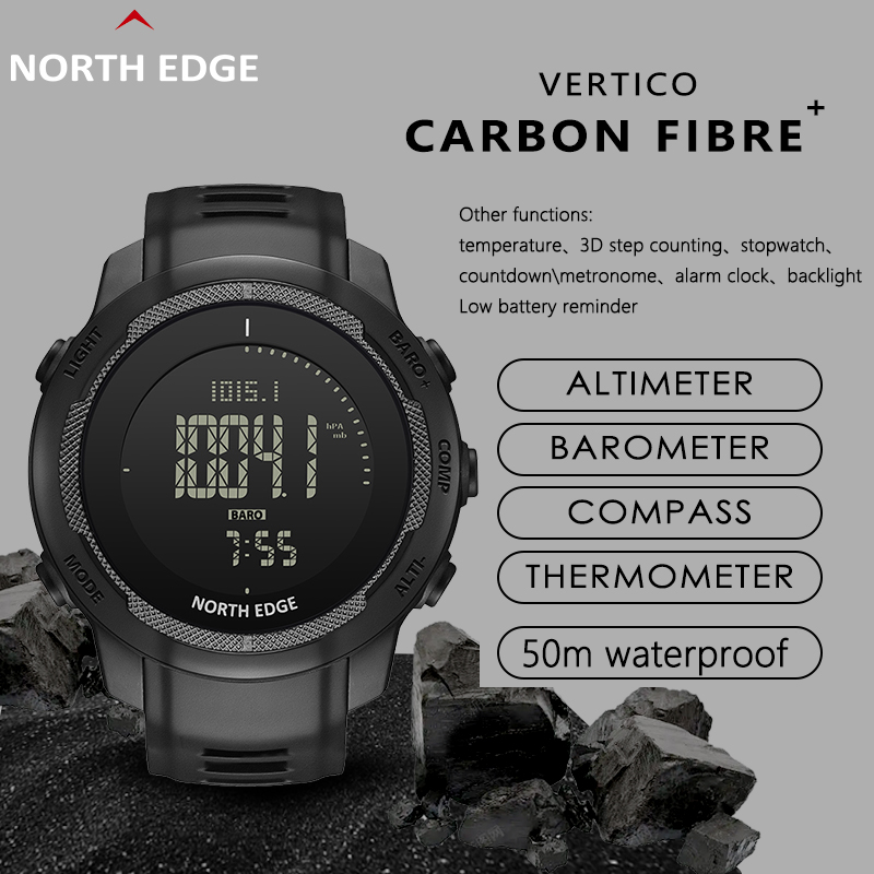 Outdoor Adventure Brand - Montre de sport d'extérieur NORTH EDGE