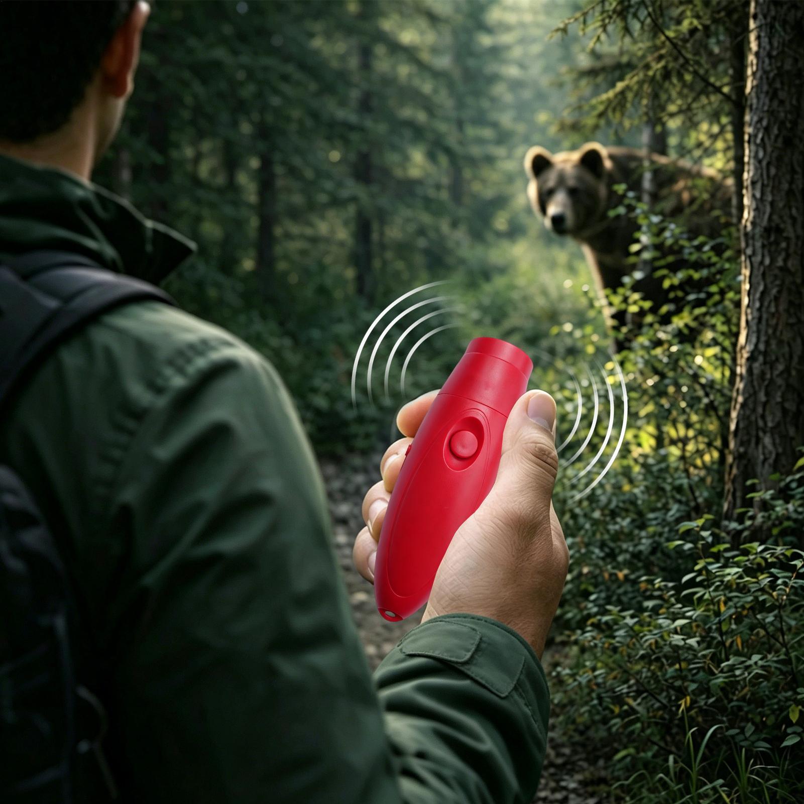 Outdoor Adventure Gear - Corne d'alarme anti-agression Gear Bear 130