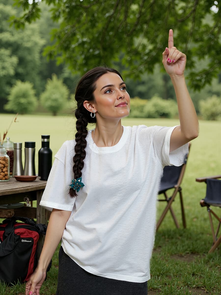 Outdoor Adventure Experiences - T-shirts en viscose de bambou avec