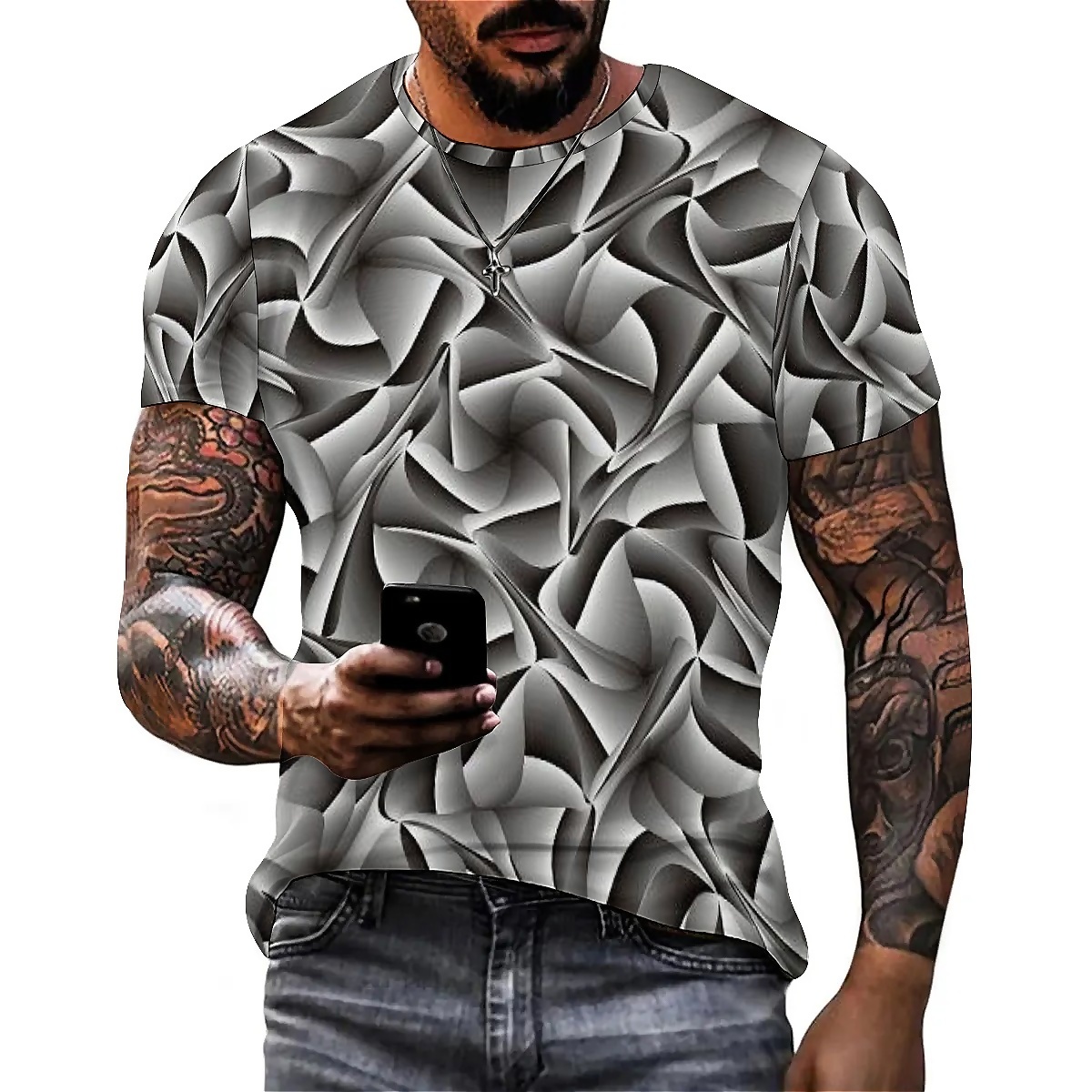 Outdoor Adventure Logo - T-Shirt pour hommes, nouveau Style d'aventure