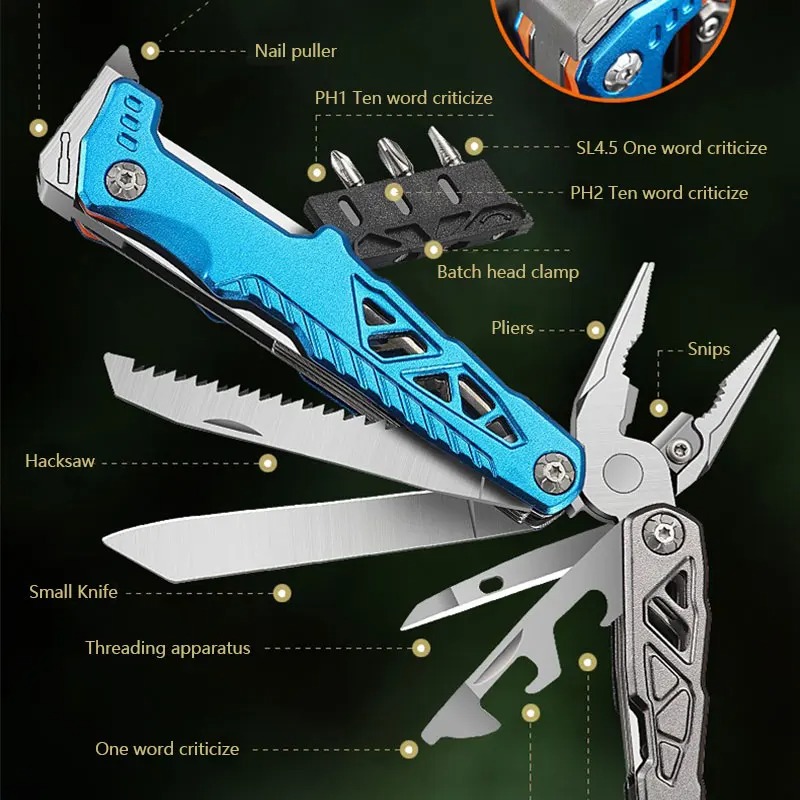 Pince pliante portable d'extér - Camp Knife Multi avis et prix