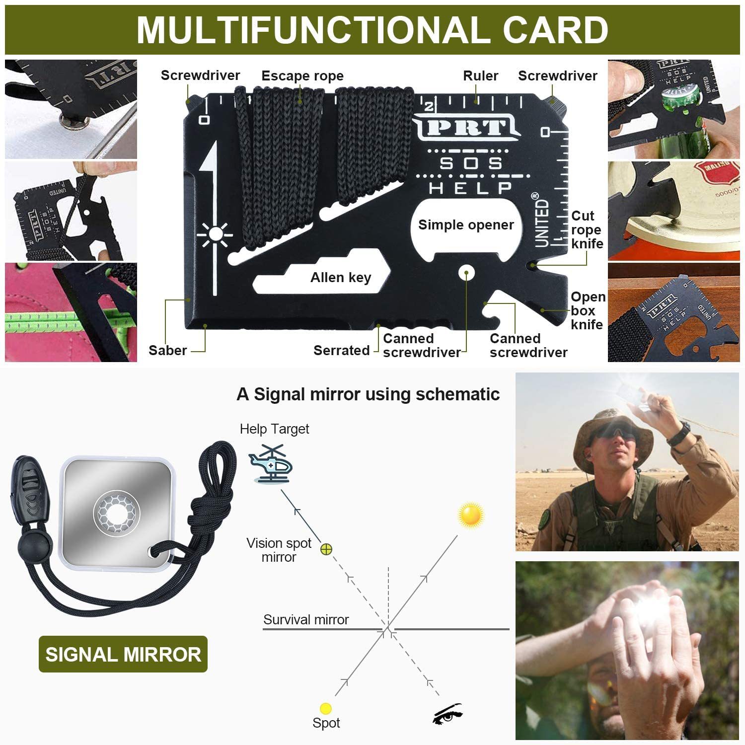 Kit d'outils de survie compact - Outdoor Adventure Gear avis et prix