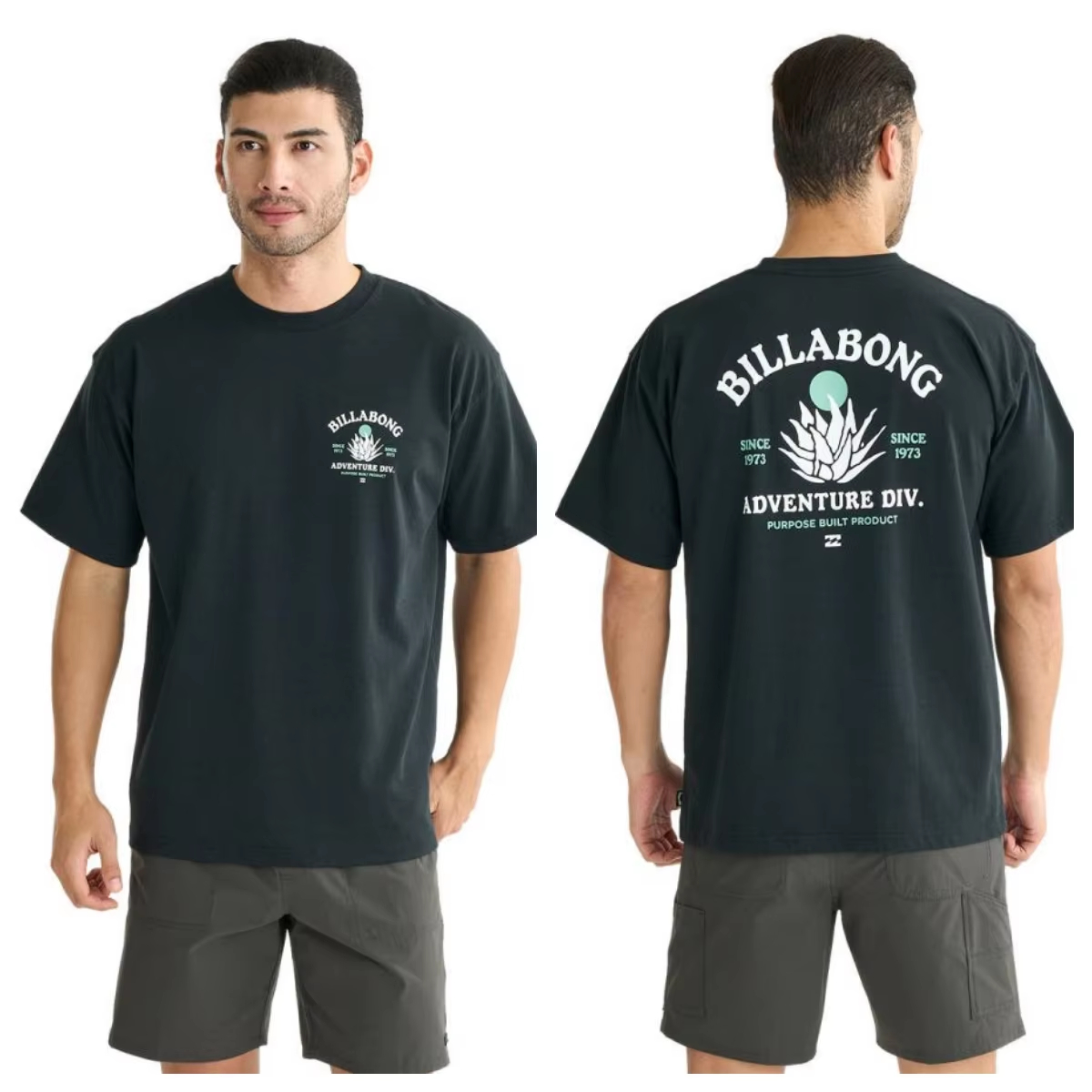 T-shirt en coton avec motif gr - Outdoor Adventure Brand avis et prix