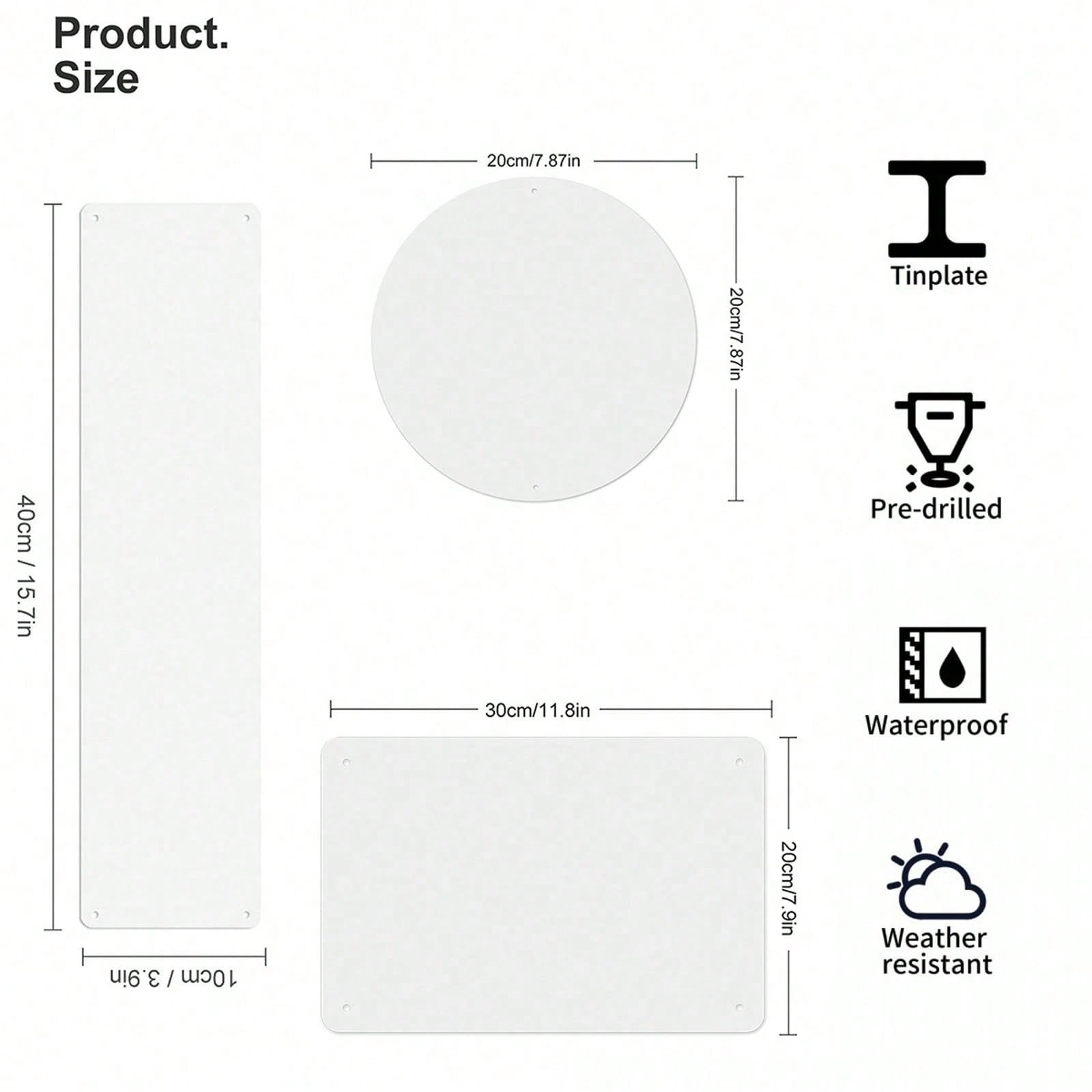 Panneau d'extérieur rond en al - Outdoor Adventure Logo avis et prix