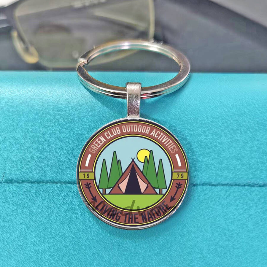 Porte-clés en verre Aventure C - Outdoor Adventure Enthusiast avis et prix