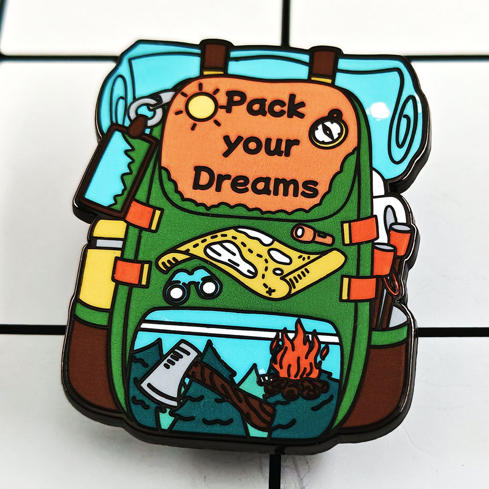 Broche pour sac à dos sur le t - Outdoor Adventure Enthusiast avis et prix