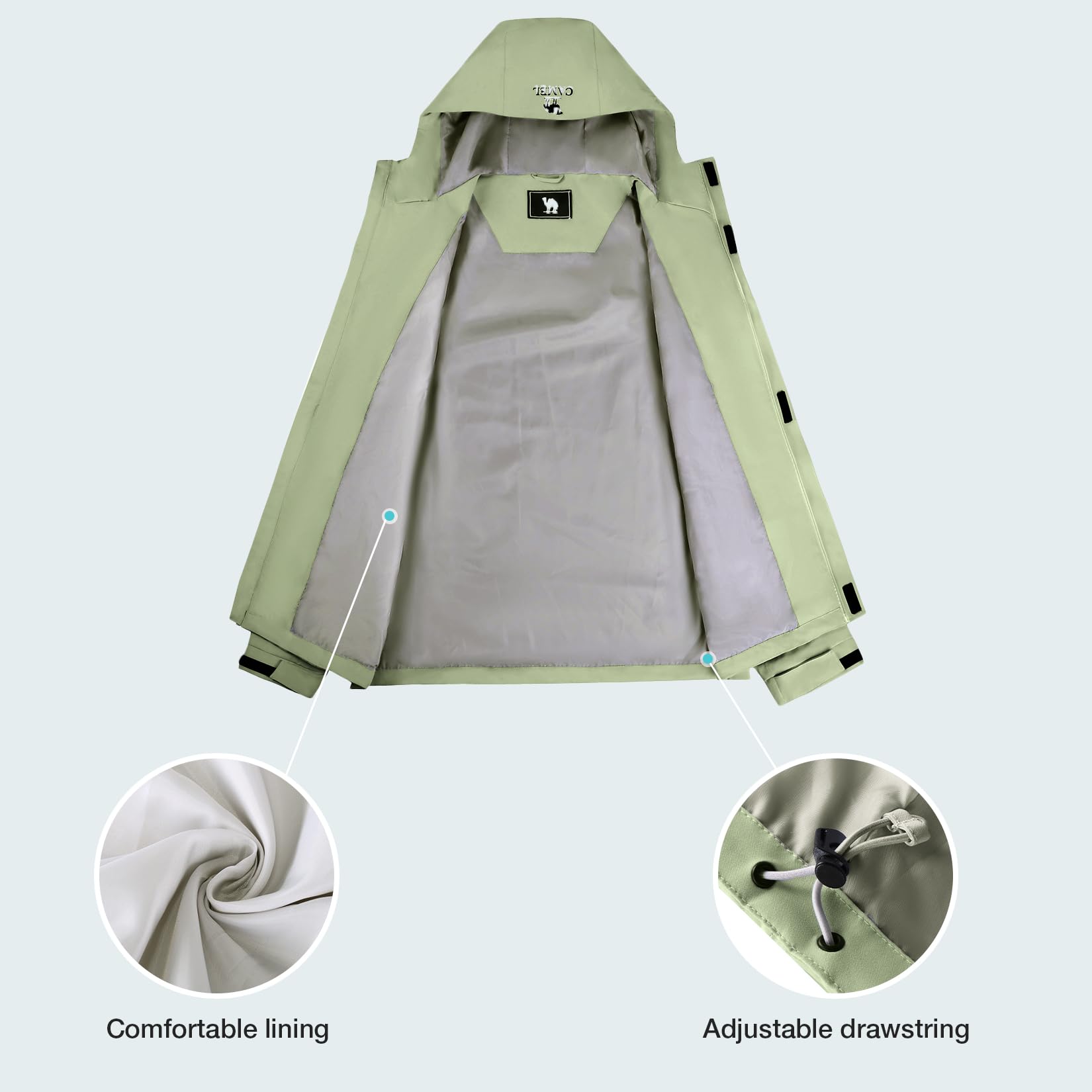 GOLDEN CAMEL Vestes de pluie p - Outdoor Adventure Windbreaker avis et prix